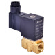 Mágnesszelepek - 02/02 utú, direkt műk., NC, 1bar, 1/4 ", DC12V.