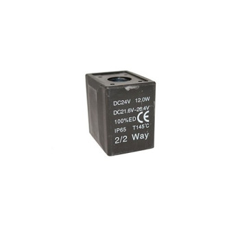Mágnestekercs - 8 mm-es furat, DC12V, 3V100/4V100/4M100