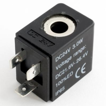 Mágnestekercs - DC24V - 17 mm-es furat