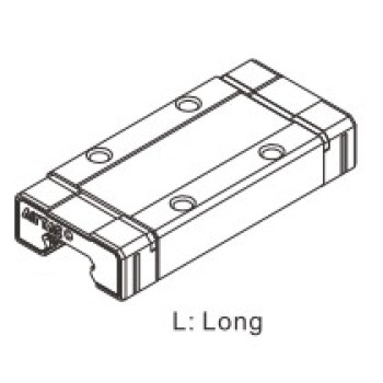 Miniatűr lineáris kocsi - LRM12BK-L-H-B