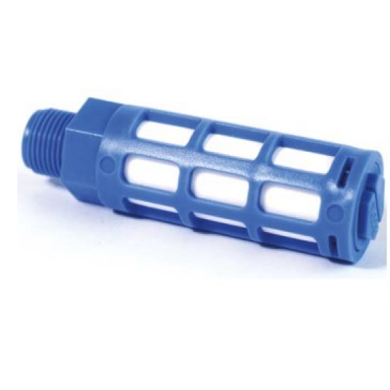 Műanyag hangtompító - 3/8", d=8mm, műanyag