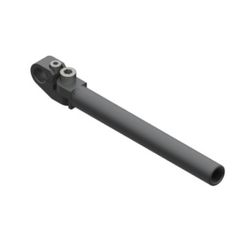 Nagy teherbírású szár szorítóbilinccsel, 14 mm átmérőjű, alumínium.