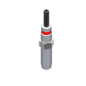 Nem forgó, teleszkópos felfüggesztés, M16x1, löket 20 mm, M5 menet