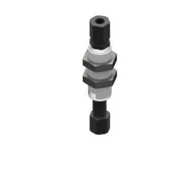 Nem forgó felfüggesztés, M10x1 menetes test, lökethossz 10 mm, M5,