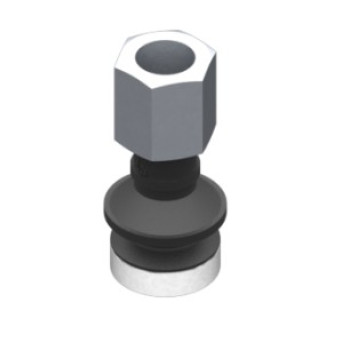 O16mm EPDM tapadókorong habgyűrűvel, G1/8" belső menettel.