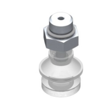O16mm FDA szilikon tapadókorong habgyűrűvel, G1/8" külső menettel.