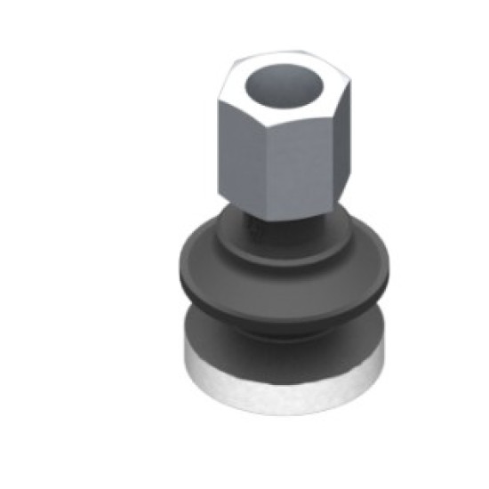 O22mm EPDM tapadókorong habgyűrűvel, G1/8" belső menettel.