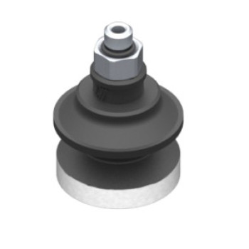 O22mm EPDM tapadókorong habgyűrűvel, M5 külső menettel.