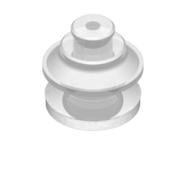 O22mm FDA szilikon tapadókorong habgyűrűvel (fitting nélkül).