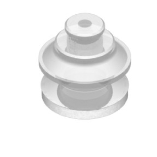 O22mm FDA szilikon tapadókorong habgyűrűvel (fitting nélkül).