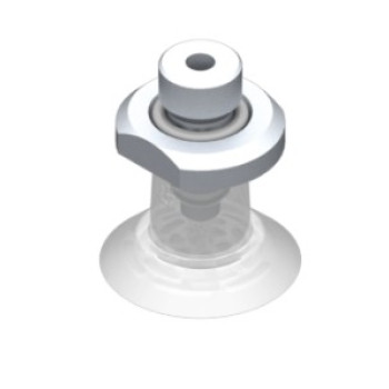 33mm FDA szilikon lapos tapadókorong vékony peremmel, G1/4" külső menettel.