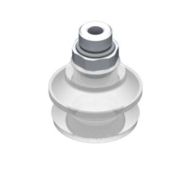 O33mm FDA szilikon tapadókorong habgyűrűvel, G1/4" külső menettel.
