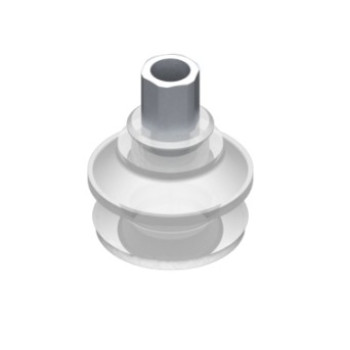 O33mm FDA szilikon tapadókorong habgyűrűvel, G1/8" belső menettel.