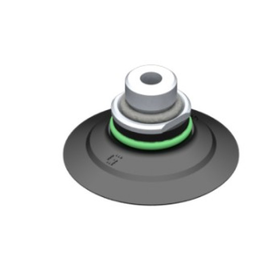 O33mm NBR lapos tapadókorong, megerősítéssel, G1/8" külső/M5 belső menettel.