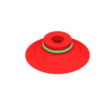 O33mm szilikon lapos tapadókorong, megerősítéssel, csatlakozó nélkül.