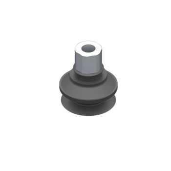 O36mm-es EPDM harmonikás tapadókorong, G1/8" belső menettel.
