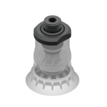 O41mm élelmiszeripari szilikon tapadókorong, G1/4" külső menettel.