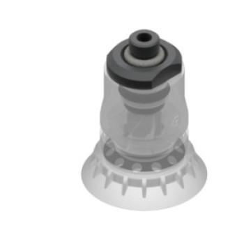 O41mm élelmiszeripari szilikon tapadókorong, G1/8" külső menettel.
