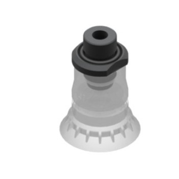 O41mm élelmiszeripari szilikon tapadókorong, G3/8" külső menettel.