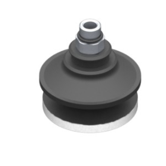 O42mm EPDM tapadókorong habgyűrűvel, G1/8" külső menettel.