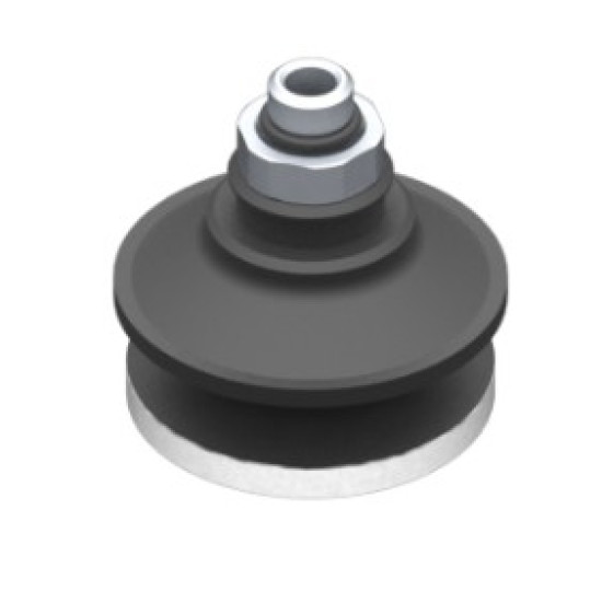 O42mm EPDM tapadókorong habgyűrűvel, G1/8" külső menettel.