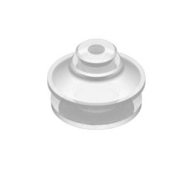 O42mm FDA szilikon tapadókorong habgyűrűvel (fitting nélkül).
