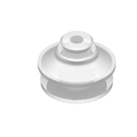 O42mm FDA szilikon tapadókorong habgyűrűvel (fitting nélkül).