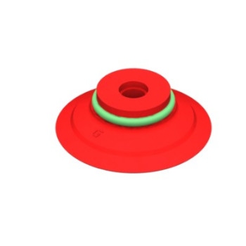 O42mm szilikon lapos tapadókorong, megerősítéssel, csatlakozó nélkül.