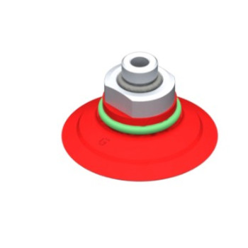 O42mm szilikon lapos tapadókorong, megerősítéssel, G1/8" külső menettel.