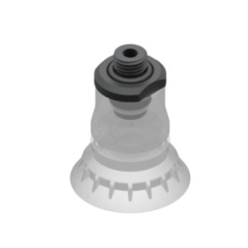 O48mm élelmiszeripari szilikon tapadókorong, G1/4" külső menettel.
