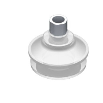 O53mm FDA szilikon tapadókorong habgyűrűvel, G1/4" belső menettel.