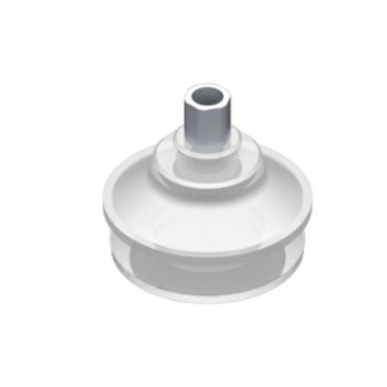O53mm FDA szilikon tapadókorong habgyűrűvel, G1/8" belső menettel.