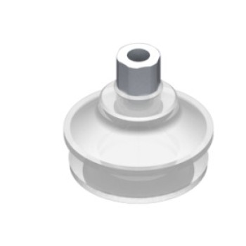O53mm FDA szilikon tapadókorong habgyűrűvel, G1/8" belső menettel.