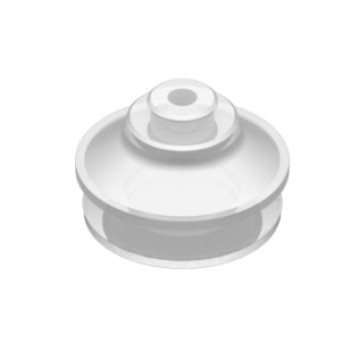 O53mm FDA szilikon tapadókorong habgyűrűvel (fitting nélkül).