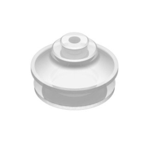 O53mm FDA szilikon tapadókorong habgyűrűvel (fitting nélkül).