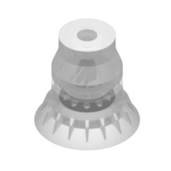 O55mm élelmiszeripari szilikon tapadókorong, belső betéttel, csatlakozó nélkül.