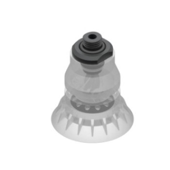 O55mm élelmiszeripari szilikon tapadókorong, G1/4" külső menettel.