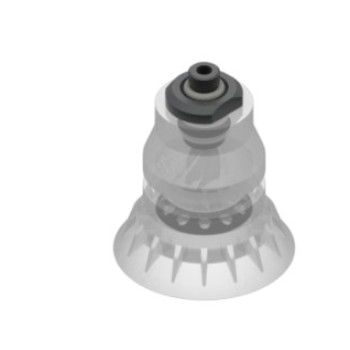 O55mm élelmiszeripari szilikon tapadókorong, G1/8" külső menettel.