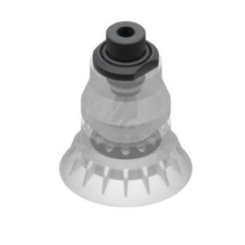 O55mm élelmiszeripari szilikon tapadókorong, G3/8" külső menettel.