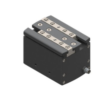 Plug&Play elektromos megfogó, 24V, 23W, PNP, M8, 40mm lökettel, 210N erő, IP54.
