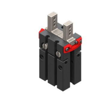 2-pofa megfogó, 6.8mm löket, max 80g ujj tömeg. Csatl: M5, 1.5-8 bar.