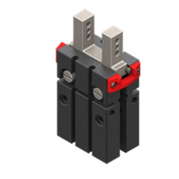 2-pofa megfogó, 10.4mm löket, max 150g ujj tömeg. Csatl: M5, 1-8 bar.