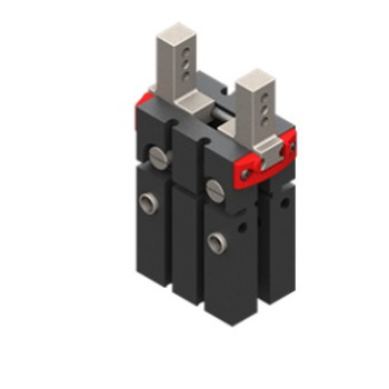 NO (rugóval nyit) 2-pofa megfogó, 10.4mm löket, max 150g ujj. Csatl: M5.