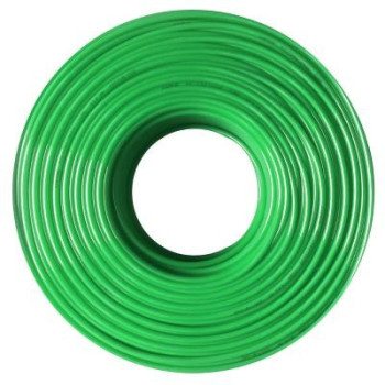 Pneumatika cső - külső: 6 mm, belső: 4 mm, 20 m, szín: zöld
