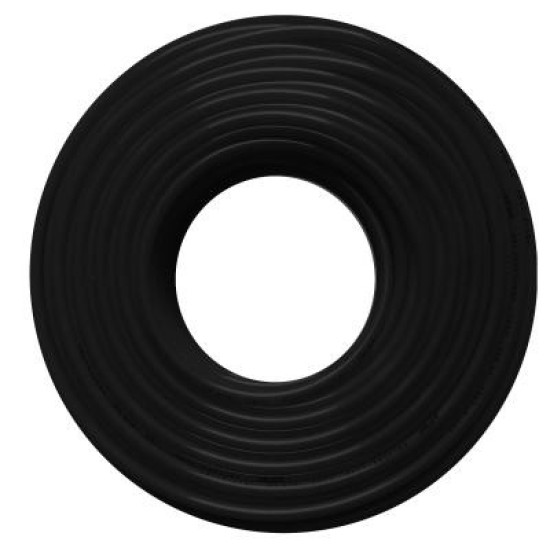 Pneumatika cső - külső: 8 mm, belső: 6 mm, 100m, szín: fekete - NYLON PA12