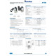 Pneumatika szelep - 3/2 utú, NO, 1/4'' méret, AC 220 V, terminálos