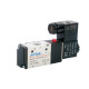  Pneumatika szelep - 3/2 utú, NO, 1/4 " méret, AC 220 V, grommetes