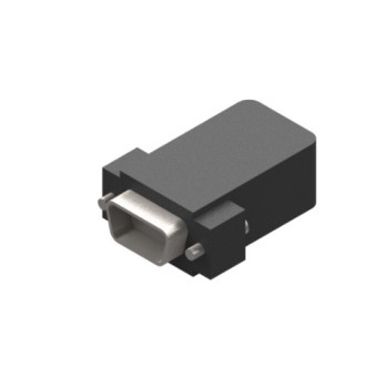 QC Elektromos csatlakozó (15pin D-SUB, anya, forrasztható)