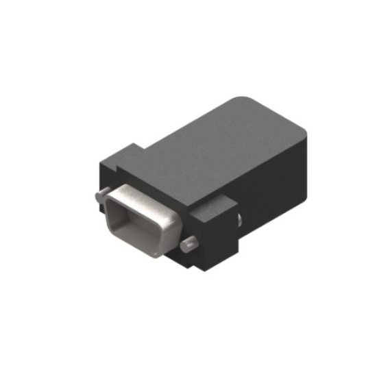 QC Elektromos csatlakozó (15pin D-SUB, anya, forrasztható)