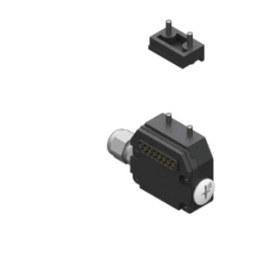 QC Elektromos modul, A-Oldal (15pin D-SUB, rugós)